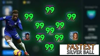 Every Position Fastest Silver Ball Players  | | | Pes 2020 Mobile