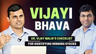 Dr. Vijay Malik's Checklist for Finding Winning Stocks | Best Investment Picks on a Screener