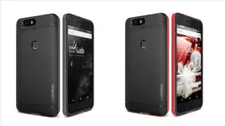 Nexus 6P Case High Pro Shield Minimalistic Brushed Metal Texture