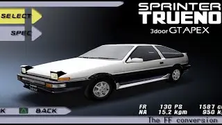 Tokyo Xtreme Racer 3 / Shutokō Battle 01 PS2 [2003] All cars list