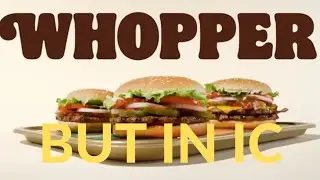Burger King Whopper Commercial BUT In Intersection Controller