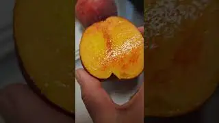 Peaches 🍑 and nectarines fruits from Ontario Canada 🇨🇦. #mommybingchannel 
