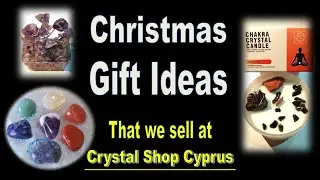 See some Christmas Gift Ideas that we sell at Crystal Shop Cyprus