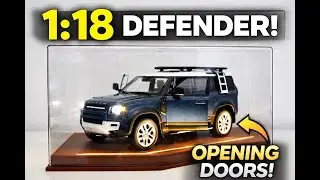 ALLOY CAR Land Rover Defender 1:18 Diecast Review | Opening Doors & Lights