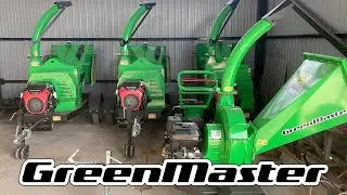 Измельчитель древесины GreenMaster ARBOPROF 150 #спецтехника #измельчительветок #измельчитель