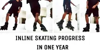 INLINE SKATING PROGRESS IN ONE YEAR WITH OXELO FIT 100
