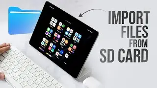 How to Import File from SD Card to iPad (tutorial)