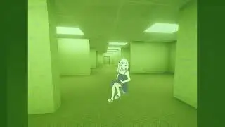 Gura sittin in the backrooms || Lilac - IU【Hololive MMD】