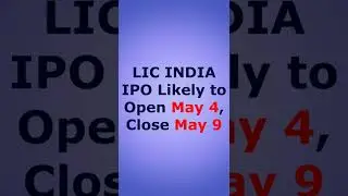 LIC IPO: the price band, issue size, other details #Shorts #LIC #LICIPO