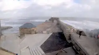 Welsh Coast 4K -  Timelapse - Porthcrawl - Storm 2025
