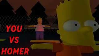 The Scariest Game On Roblox... You Vs Homer.