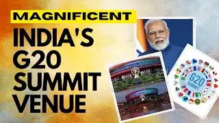 EXCLUSIVE video of the Bharat Mandapam at Delhi's Pragati Maidan which will host G20 Summit 2023.