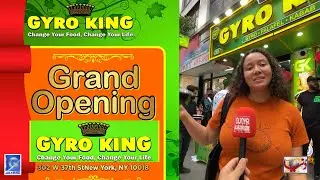 Grand Opening of Gyro King in New York  #dunya #news #tv #usa #2025