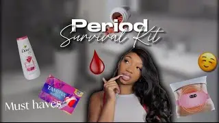 Everything You NEED For That Time of the Month❤️‍🩹| Period Kit, Hygiene Tips 🧼🫧 + Do’s & Don’ts 🌺 