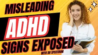 Misleading ADHD Signs Exposed #adhd #aspie #mentalhealth  #viral #trending #fyp #trending #health