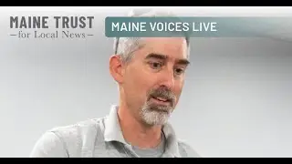 Беседа в рамках проекта Maine Voices Live с репортером газеты Morning Sentinel Ханной Кауфман и д...