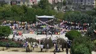 Turkey: pro-democracy protest in Istanbul