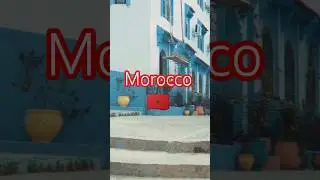 Blue streets - Chefchaouen, Morocco #morroco #rabat #marrakech #history #shorts #youtuber