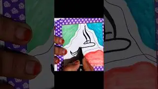 💜colorful calligraphy art by signpen 💜#shortsviral #arbih #calligraphy #youtubeshorts #tasbih