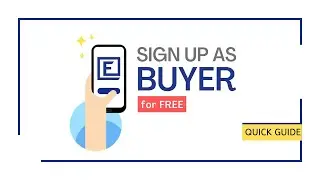 Sign up as a Buyer on E-Aid Market