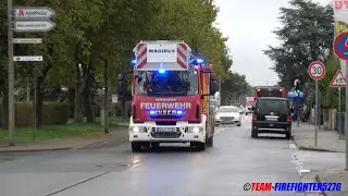 [Feuer mit Menschenrettung am Rathaus] L&ouml;schzug Freiwillige Feuerwehr Kelsterbach