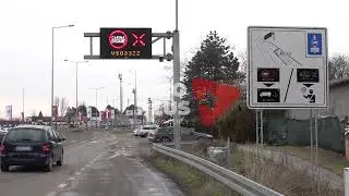 Subotica, granični prelaz Kelebija, blokada prevoznika