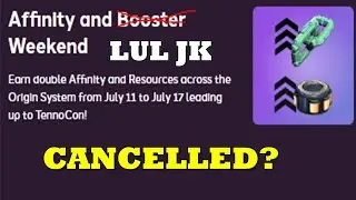 Warframe Double Resource Drop Week Cancelled?