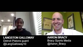Detroit Pistons guard Langston Galloway talks about his journey from undrafted to the NBA