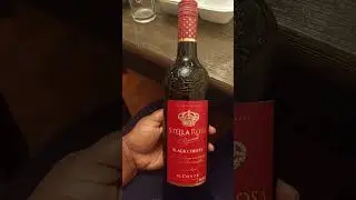 Black Cherry 🍒 tonight! 🍷🍾🥂 #stellarosa #wine #winelover
