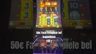 Merkur Doppelbuch in der Spielbank auf 50&euro; Einsatz (Teil 1) #casino #slot