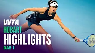 Day 1 in Hobart featuring Danilovic, Li, Preston and more | WTA Match Highlights
