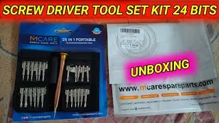 Best screwdriver set | for laptop, mobile repairing with 24 replaceable screwdriver bits | Amazon