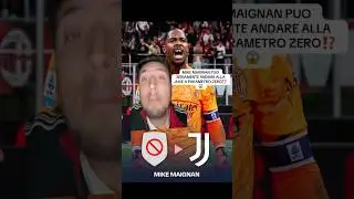 MIKE MAIGNAN PUO SERIAMENTE ANDARE ALLA JUVENTUS A PARAMETRO ZERO⁉️😱#calcio #maignan #juventus