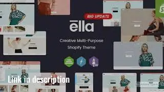 Ella Multipurpose Shopify Sections Theme