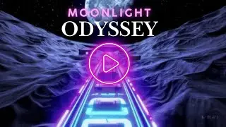 🌀 Moon Odyssey &ndash; Synthwave Luggage Loop on the Lunar Surface | Ambient Space Music