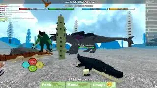 Lucas the kittygator and the cactus!| Dinosaur Simulator