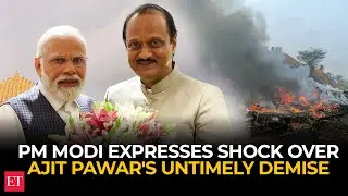Baramati plane crash: PM Modi expresses shock over Ajit Pawar's untimely demise; politicians react