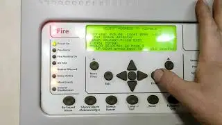 Отключение ручного извещателя станции пожарной сигнализации/ Disconnect callpoint Fire alarm station