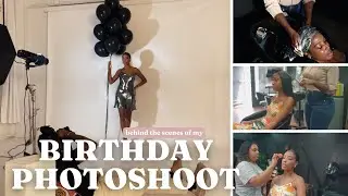 Birthday Photo Shoot Behind-The-Scenes Vlog | Aisha Beau