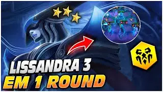 BATI UMA LISSANDRA 3 ROLETANDO TUDO NUM ÚNICO ROUND - TFT SET 16