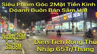 CHỦ CẦN BÁN NHÀ GÓC 2MẶT TIỀN KINH DOANH BUÔN BÁN SẦM UẤT.MẶT TIỀN ĐƯỜNG LỚN THU NHẬP CAO