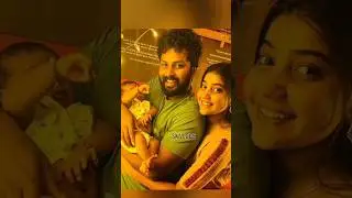 Suntv Serial Actors deepak kumar With Wife abi navya & Cute Baby 😍❤️#shorts #ytshorts #love #viral