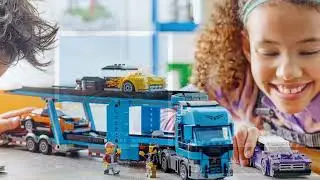 LEGO City Car Transporter & Sports Cars Set &ndash; Fun Building Play for Kids 🚚🏎️