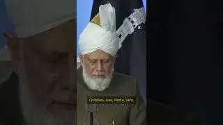 A universal message of peace and harmony of #Islam by His Holiness, the Caliph Mirza Masroor Ahmad.