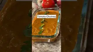 Easy Side Dish Recipe | Tomato Chutney for Idli Dosa Chapati #tomatochutney #easysidedish #cooking