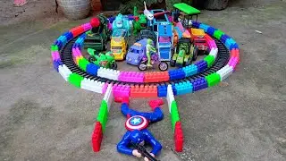 18. Cross, Kapten America, Truk Rudal, T-rex, Motor Balap, Gerobak , Pesawat, Meuhamboe_Car_Toys.