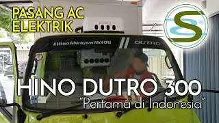 AC Elektrik Hino Dutro 300 Pertama di Indonesia.