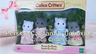 CALICO CRITTERS PERSIAN CAT FAMILY UNBOXING