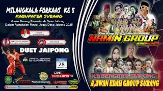 🔴LIVE MALAM  DUET JAIPONG  NAMIN GROUP  Vs A.AWAN GROUP SELASA 28 OKT 2025