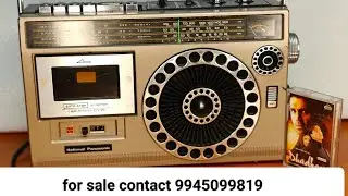 NATIONAL PANASONIC RQ-565D FOR SALE RS 5000/- WITH COURIER CONTACT 9945099819 #ameentech  #vintage 
